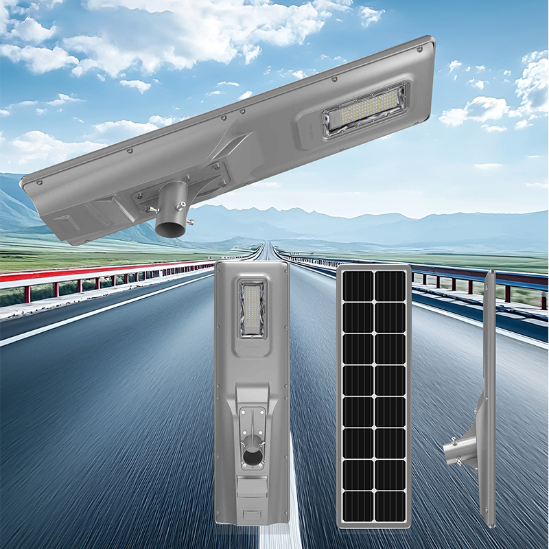 80W All-in-One Flat Panel Solar Street Light 80W All-in-One Flat Panel Solar Street Light