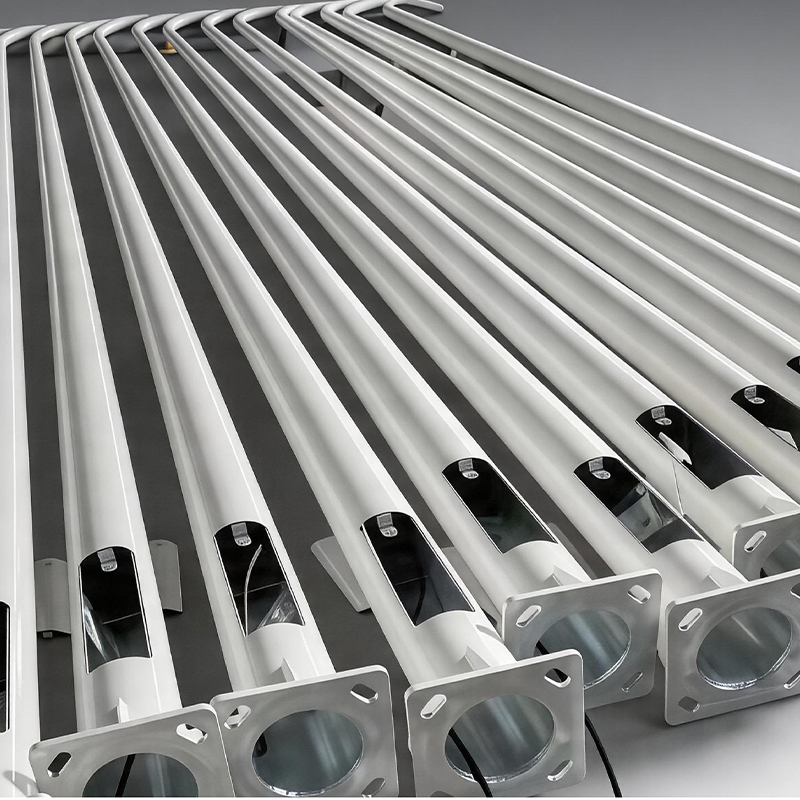 Hot dip galvanized single arm light pole Hot dip galvanized single arm light pole